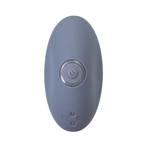 Серая анальная вибровтулка Booty Absolute Beginners 4