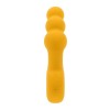Желтая анальная вибропробка Bumble - 14,9 см.