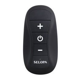 Черная анальная вибропробка с пультом ДУ Black Beauty - 11,3 см.