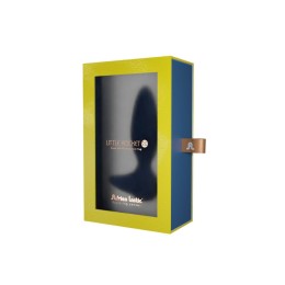 Синий анальный вибратор Little Rocket II + APP