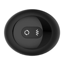 Черная анальная вибровтулка Nexus Tornado Medium с функцией вращения