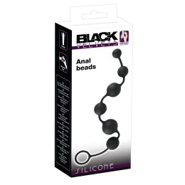 Анальная цепочка Black Velvets Anal Beads - 40 см.