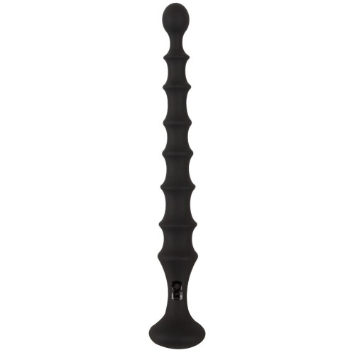 Черная анальная ёлочка Magic Anal Wand - 26,9 см.