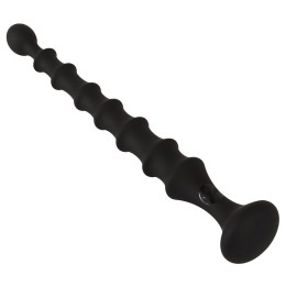 Черная анальная ёлочка Magic Anal Wand - 26,9 см.