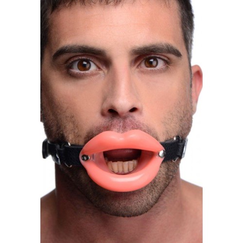 Кляп в форме губ Sissy Mouth Gag