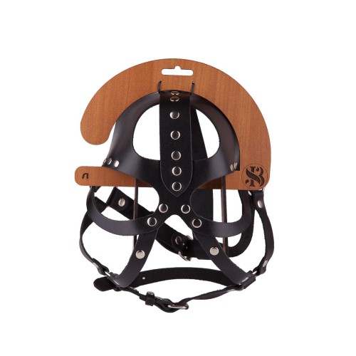 Кожаная маска-шлем  Лектор 