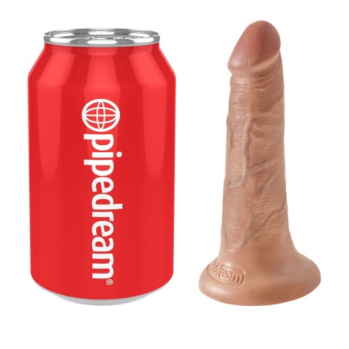 Анальный фаллоимитатор-мулат на присоске 5  Cock - 14 см.