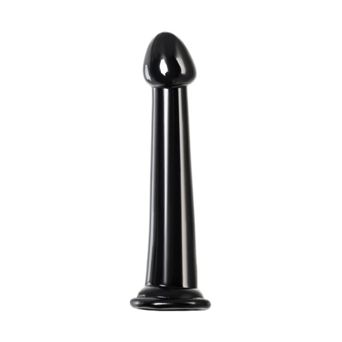 Черный фаллоимитатор Jelly Dildo M - 18 см.
