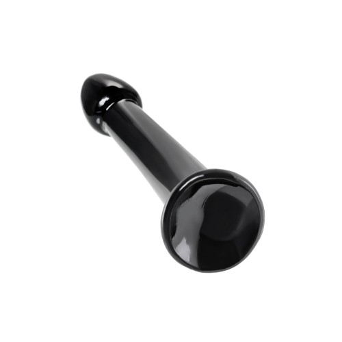 Черный фаллоимитатор Jelly Dildo M - 18 см.