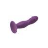 Фиолетовый фаллоимитатор Pleasure Dildo - 14,6 см.