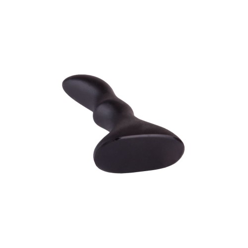 Чёрный плаг изогнутой формы - 10 см.