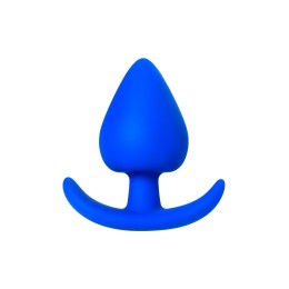 Синяя коническая пробочка из силикона - 11,5 см. 