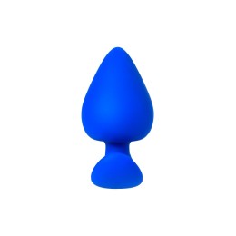 Синяя коническая пробочка из силикона - 11,5 см. 