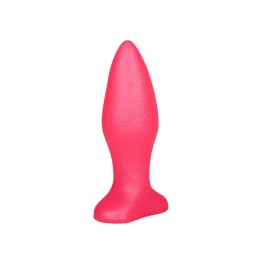 Розовая анальная пробка - 11,5 см.