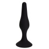 Черная анальная пробка Gravity - 15,5 см.