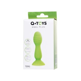 Зеленая анальная втулка Terg - 10 см.