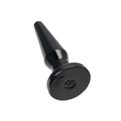 Черная анальная втулка Gemini α - 12 см.