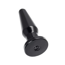 Черная анальная втулка Gemini β - 12,3 см.