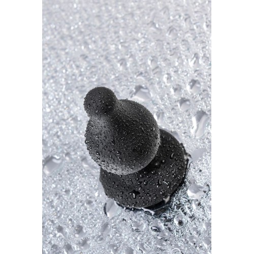 Черная анальная втулка Spade S - 8 см.