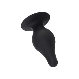 Черная анальная втулка Spade L - 11 см.