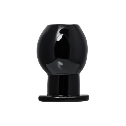 Черная анальная втулка Basic S - 6 см.