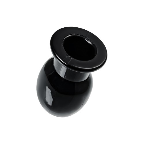 Черная анальная втулка Basic L - 7,5 см.