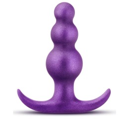 Фиолетовая анальная пробка The Supernova Plug - 7,6 см.