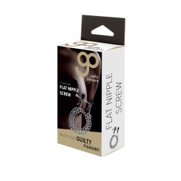 Регулируемые зажимы на соски Flat Nipple Screw с цепочкой