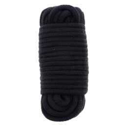 Черная веревка для связывания Love Rope - 10 м.