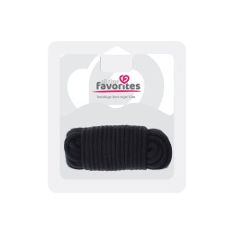 Черная веревка для связывания Love Rope - 10 м.