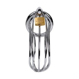 Серебристый пояс верности TOYFA на замочке