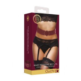 Бордовый ремень Halo Waist Belt - размер L-XL