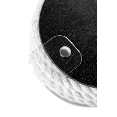 Белая веревка для шибари на катушке - 10 м.