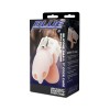 Белая клетка для пениса Silicone Small 2 in Cock Cage With Ball Divider