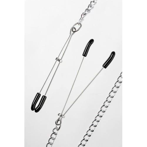 Зажимы на соски «Вилки» на цепочке