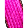 Розовая веревка для шибари на катушке - 10 м.