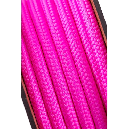 Розовая веревка для шибари на катушке - 10 м.