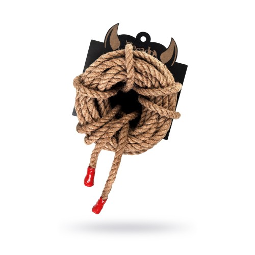 Джутовая веревка для шибари - 10 м.