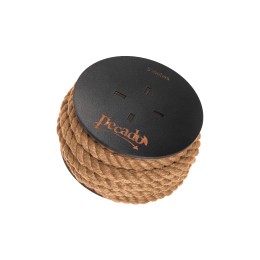 Джутовая веревка для шибари на катушке - 5 м.