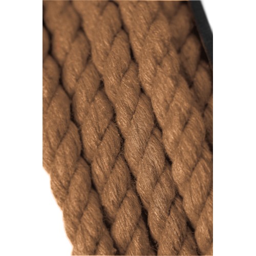 Джутовая веревка для шибари на катушке - 5 м.