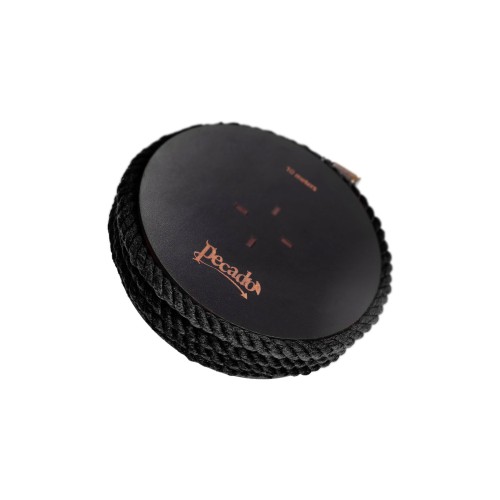 Черная веревка для шибари на катушке - 10 м.