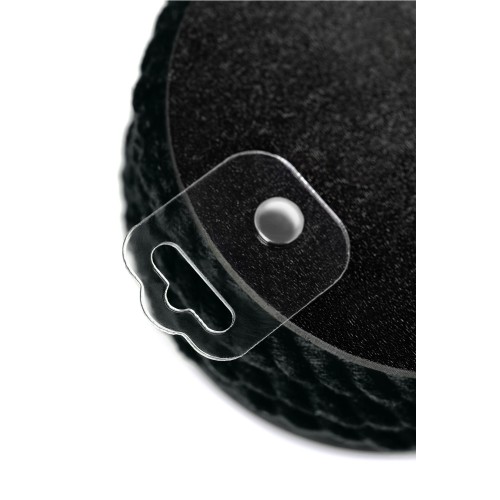 Черная веревка для шибари на катушке - 10 м.