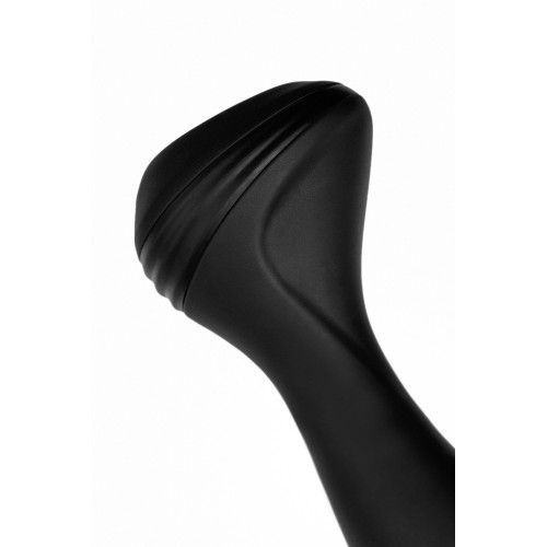 Черная надувная анальная вибровтулка Phoenix - 13,5 см.