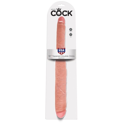 Двусторонний дилдо 16  Tapered Double Dildo - 40,6 см.