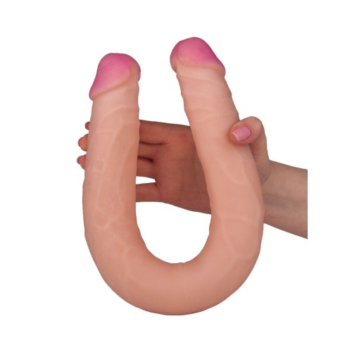 Двусторонний фаллос из неоскина - 48 см.