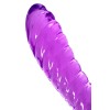 Фиолетовый двусторонний фаллоимитатор Frica - 23 см.