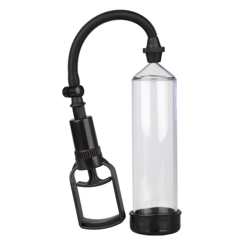 Прозрачная вакуумная помпа Trigger Handle Penis Pump