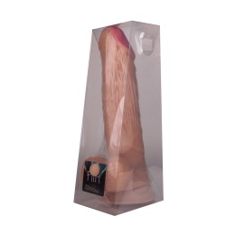 Гигантский фаллоимитатор с мошонкой и присоской - 29 см.