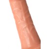 Телесный фаллоимитатор на присоске RealStick CALIBER - 20 см.