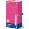 Сиреневый вибратор Satisfyer Charming Smile - 18,5 см.